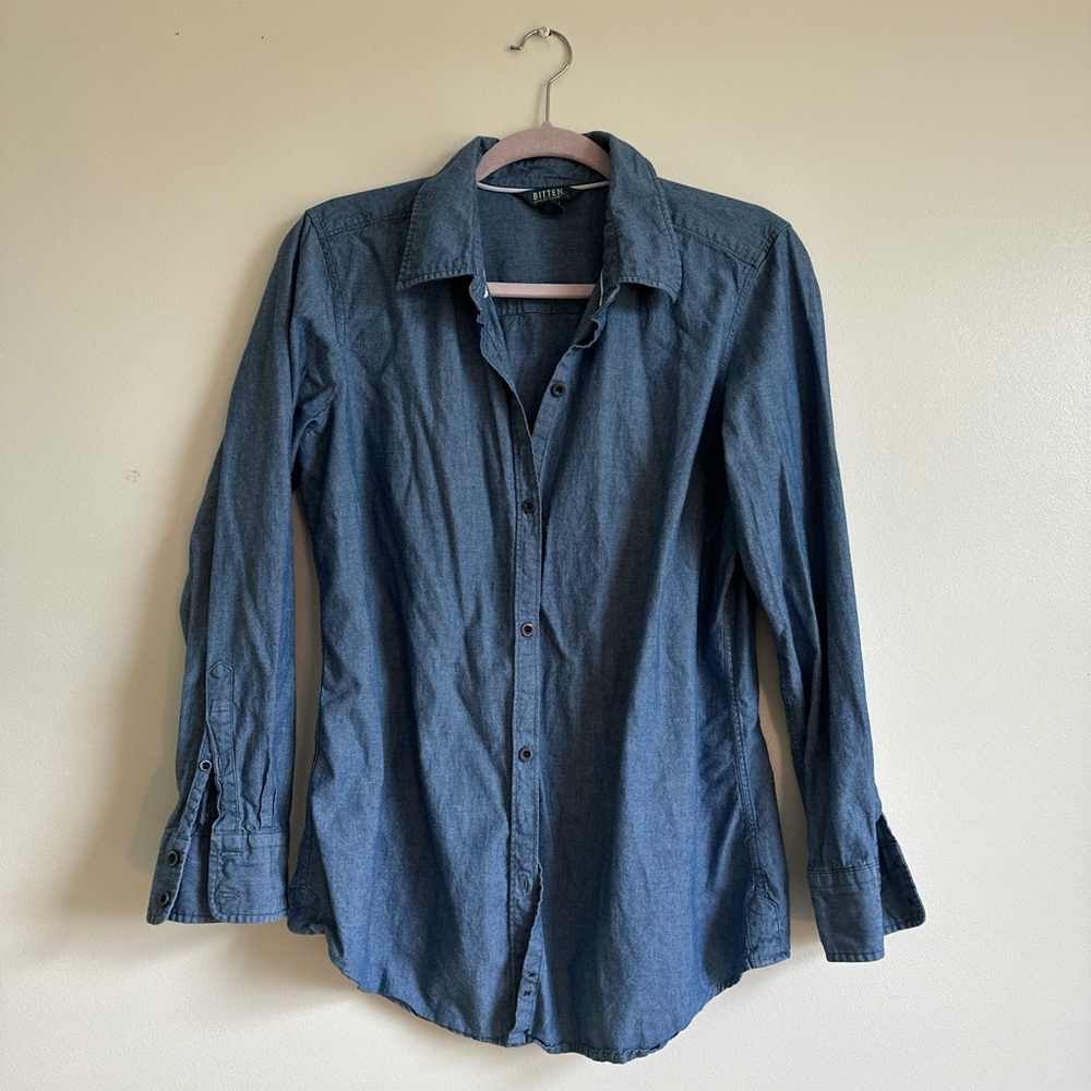 Women's Blue Denim Shirt